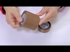 PTFE sợi thủy tinh băng cho Vacuum sealer 0.13 ~ 0.25mm Thép dính 5.5N / 25mm