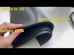 PORON LE-20 Đen 3mm Polyurethane Foam chống âm thanh chống sốc