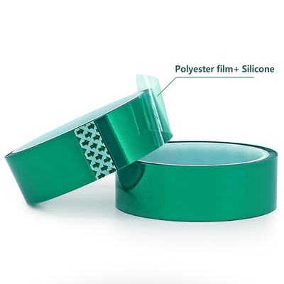 Mua 0.08mm PET polyester phim bảng mạch màu xanh lá cây băng kim loại chống nhiệt online manufacture