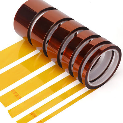Mua Băng keo Kapton 160 Micron với keo silicone cho dải nhiệt độ 260°C và cách điện cao sản xuất trực tuyến