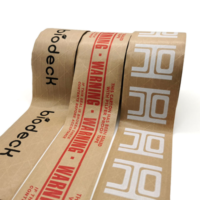 Mua Custom printed LOGO reinforced Water-activated  kraft paper tape online manufacture
