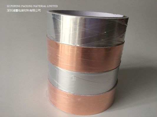 Mua Băng keo lá dẫn điện tự dính 50m, Băng che chắn giấy bạc 0,01mm sản xuất trực tuyến