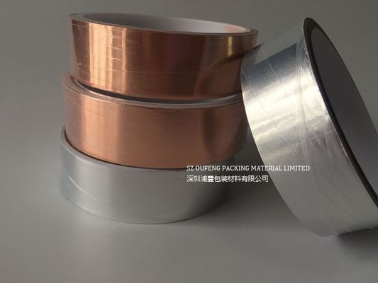 Mua Băng keo chống tĩnh điện Cắt băng keo dẫn điện Lá đồng / Nhôm lá mỏng Băng keo dán cách nhiệt sản xuất trực tuyến