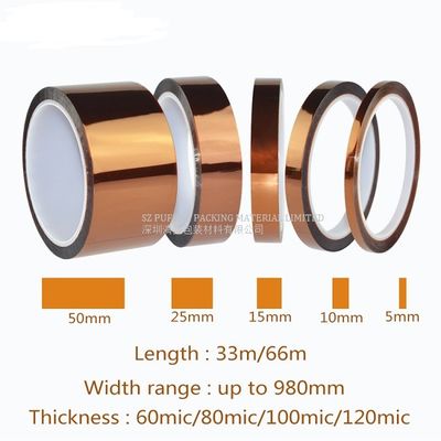 Mua Kapton Polyimide Film Tape 30 Micron Hai mặt Băng Kapton Esd Tape online manufacture