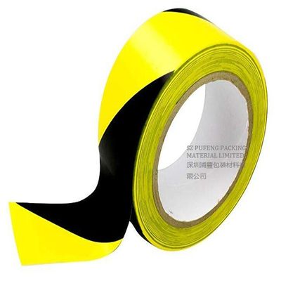 Mua Băng đánh dấu sàn màu đen và vàng PVC 0,1mm-0,5mm sản xuất trực tuyến