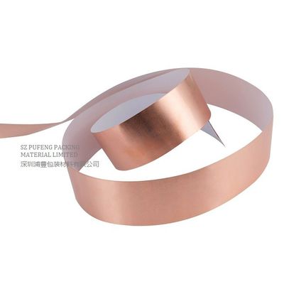 Mua Băng đồng 300cm 82FT Che chắn EMI, Băng cách điện đồng một mặt sản xuất trực tuyến