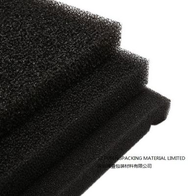 Mua Đen RoHS mở Bọt di Lọc Vật liệu, 10 PPI lưới dùng Polyurethane xốp Sheet online manufacture