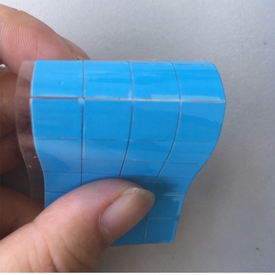 0.5MM Lithium pin dày Màu xanh mềm dẫn nhiệt silicone Pad