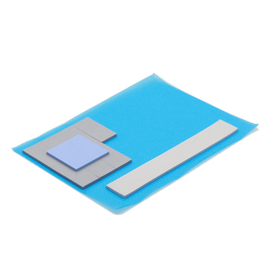 4W/m K 2mm dày màu xanh lá cây tấm silicone dẫn nhiệt cao