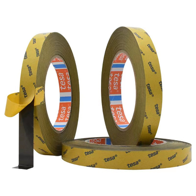 TESA 68740 Mái băng dán hai mặt màu đen dày 0,03mm
