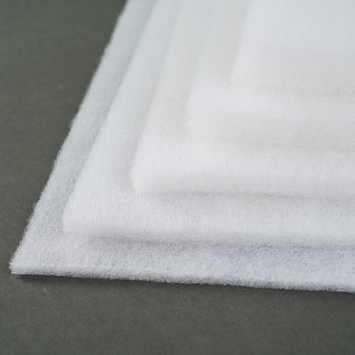 Áp dụng ban đầu bông lọc không khí Phông lọc sợi polyester mật độ cao