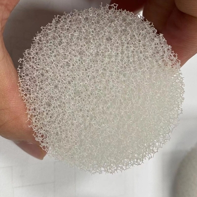 Xốp bọt polyurethane hình hình trụ, ống lọc bọt biển màu trắng lỗ