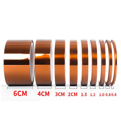 PI Kapton Amber Không còn dư lượng Nhựa cách nhiệt chống nhiệt