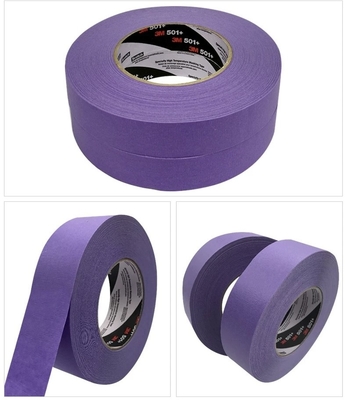 3MTM 501+ High Temperature Masking Tape Purple Sơn xịt masking xe hơi 0.15mm