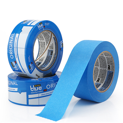 Ban đầu 3MTM 2090 Blue Masking Tape Kháng UV 14 ngày Không có băng dư thừa