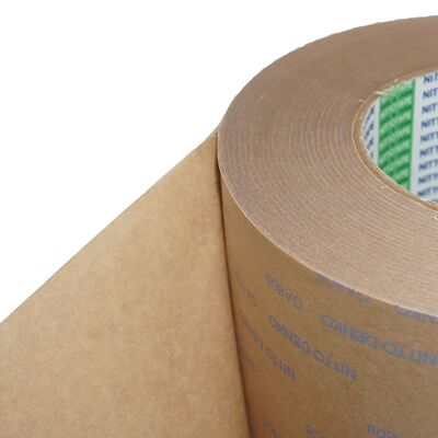 Băng dính hai mặt Nitto GA808 vải không dệt dày 0.14mm dùng để dán kim loại và nhựa