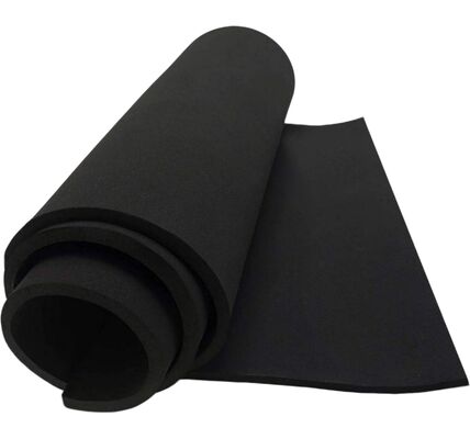 CR c-43-5 Bảng cao su bọt neoprene Ghi đệm kín linh hoạt Ống đệm vật liệu cách nhiệt
