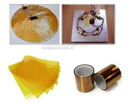 Keo silicone nhiệt độ cao Băng Kapton 500mm 25 Micron