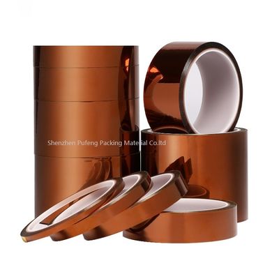 Kapton Tape Polyimide Tape với độ bền nhiệt độ 260 ° C Silicone Adhesive và Độ dày tùy chỉnh